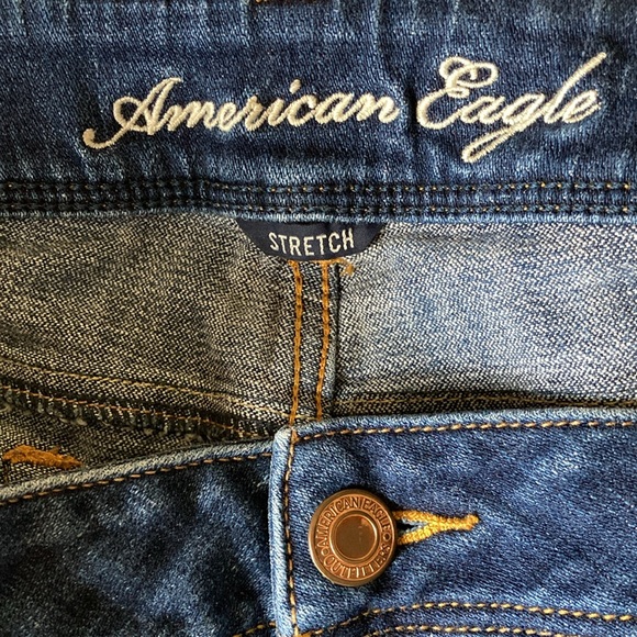 American Eagle women’s stressed out stretch jeans size 14. - Picture 10 of 11